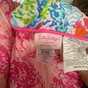 Lilly Pulitzer twin bed comforter from Pottery Barn